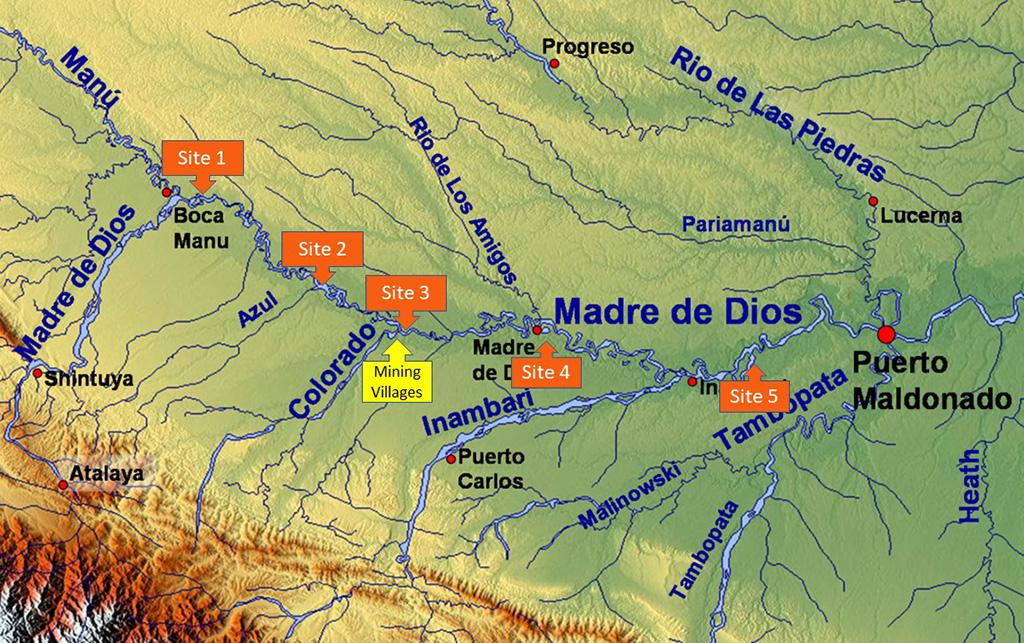 A Peru map 